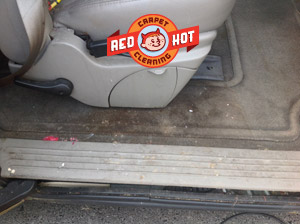 Van Interior Carpet Cleaning - Red Hot Carpet Cleaning - Central PA