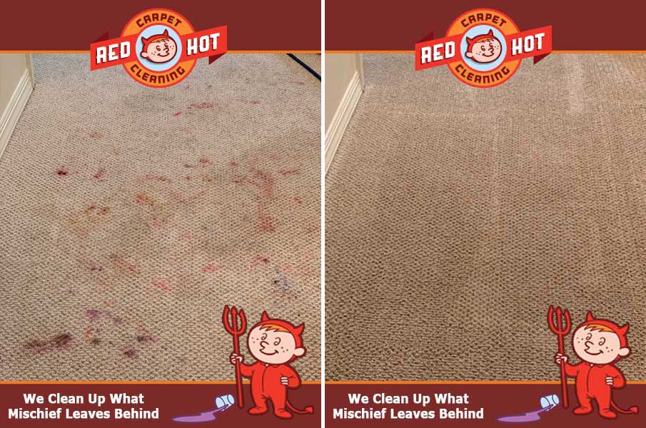 Professional Carpet Cleaning Spot Removal - Red Hot Carpet Cleaning