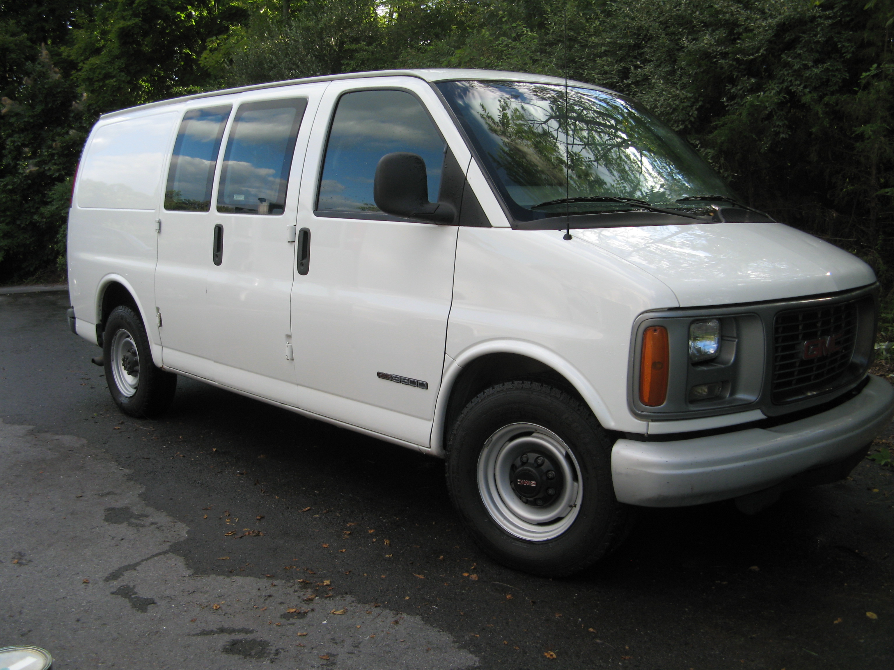 small white van for sale